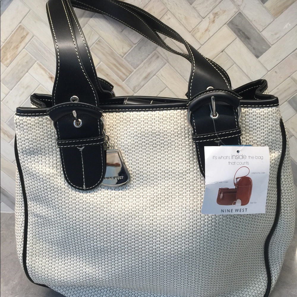 Nine West Woven City Handbag